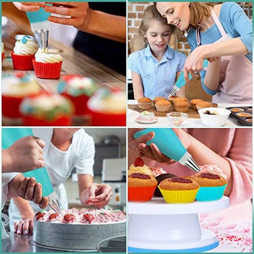 Vemingo Plateau Tournant De Gâteau, 150Pcs Kit De Pâtisserie Plateau Tournant De Gâteau Professionnel Ustensiles Kit, Outils De Cuisson,Idéal pour les débutants et les utilisateurs professionnels - Cuisine A Vivre Vemingo Plateau Tournant De Gâteau, 150Pcs Kit De Pâtisserie Plateau Tournant De Gâteau Professionnel Ustensiles Kit, Outils De Cuisson,Idéal pour les débutants et les utilisateurs professionnels