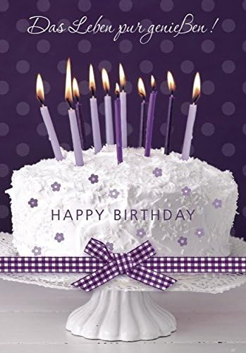 Decoart Set 1 Geburtstagskarte Geburtstagstorte Mit Kerzen Lila Flieder Das Leben Pur Geniessen Sowie 1 Schlusselanhanger Schutzengel Engel Silber Ca 3 5 Cm Schlusselring Engel Grosse Gesamt Ca 10 Cm Amazon De Kuche Haushalt
