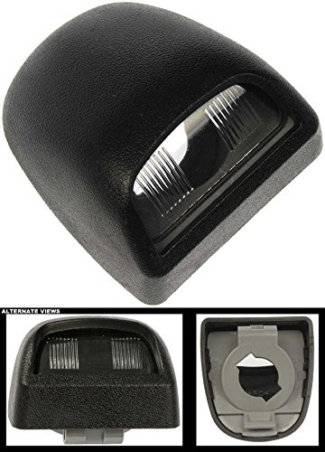 APDTY 79279 License Plate Lens Lamp Housing (QTY-1) Fits Select 01-12 Chevrolet, Cadillac, & GMC Models; See Description For Details (Replaces 15805196, 22794700, 22788117)