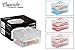 DuraCasa Cupcake Carrier | Cupcake Holder | Store up to 24 Cupcakes or 2 Large Cakes | Stacking Cupcake Storage Container | Cupcake, Cookie, or Cake Dessert Carrier (White)