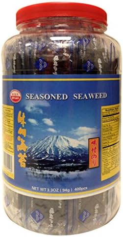Jinpaier Dried Seasoned Seaweed 3.3oz /400pcs