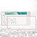 Sony Xperia X Case, RaxnWell [Shockproof] Crystal Clear [Transparent] Acrylic Plastic Back Panel and TPU Frame Stylish Phone Case for Sony X (Pink Crystal)