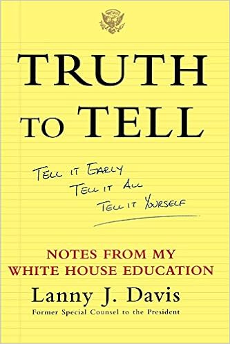 Truth To Tell Tell It Early Tell It All Tell It Yourself