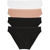 Victoria's Secret Women's Cotton Bikini Underwear, Moderate Coverage Panties for Women, Multi Pack (XS-XXL)