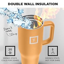 IRON °FLASK Co-Pilot Insulated Mug w/Straw & Flip