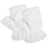 Grevosea Fingerless Gloves for Women, Winter Warm Gloves Soft Furry Glove for Running Biking Driving Typing Halloween Cosplay