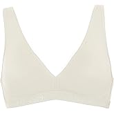 Emporio Armani Womens Microfiber Logo Band Padded Bralette