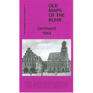 Ruhr Sheet 16. Dortmund 1944 Landkaart – Gevouwen Kaart, 1 juli 2011