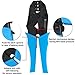 Voilamart Insulated Wire Crimper, Ratcheting Crimper Wire Terminals Connectors Plier Tool for 22-10AWG