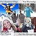 Achiou Winter Gloves for Men Women, Touch Screen Gloves, Upgraded Thicken Anti-Slip Silicone Gel, Thermal Soft Knit Lining