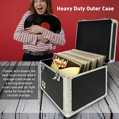 EasyGo Products RSCM Classic Acts Vinyl Record Album Storage Case