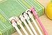 Schoolsupply 6pcs Cute Lovely Cartoon Doctor and Nurse Fimo Ballpoint Pens 0.5mm Black Ink Prizes Gifts