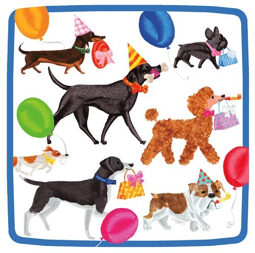 Paper Plates Salad Plates Dessert Plates Birthday Party Supplies Winston & Friends Pak 16