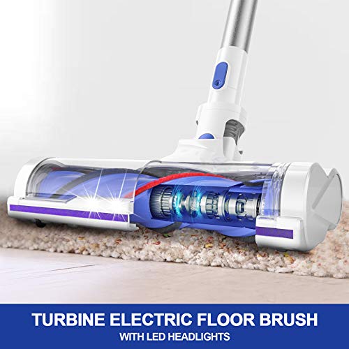 APOSEN Cordless Vacuum, Powerful Suction 4 in 1 Stick/Handheld Vacuum