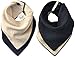 kishu baby Boy's Reversible Bandana Bib 3-Pack Set A, Multicolor, One Size