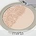 La Bella Donna Compressed Mineral Foundation - Face Powder Makeup Natural Looking Glowing Skin Wrinkle Defying Mattifying Finish Contour Makeup Long Lasting Full Coverage Sun Kissed Tan (Marta)