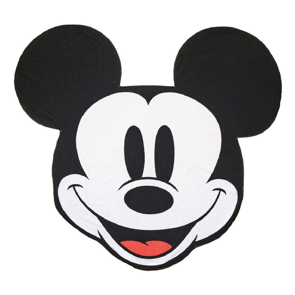 Mickey bath towel white / black 130/130 cm