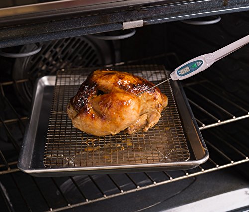 Meat Thermometer, Epica Instant Read Thermometer Cooking Thermometer Candy Thermometer with Super Long Probe for kitchen and BBG Grilling - Thumbnail 4