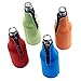 Beer Bottle Neoprene Collapsible, Assorted Colors Set of 4