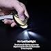 GT ROAD Personal Alarm, 140DB Emergency Self-Defense Security Alarm with LED Light for Women Girls Elderly Safety,Gold(Batteries Included)