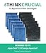 Think Crucial Aquarium Filter Replacement Parts - Compatible with Aqua-Tech EZ-Change 3 Aquarium Filter - Fits Aqua-Tech 20-40 and 30-60 Power Filters - (12 Pack)