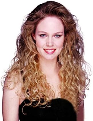 Variety Queen Long Curly Hair Wig Natural Fluffy Mix Ombre Cosplay Party Costume Full Wigs