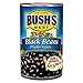 BUSH'S BEST Canned Black Beans, Source of Plant Based Protein and Fiber, Low Fat, Gluten Free, 15 oz