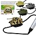 Mini Inductive Tank, 1 piece Train Toy Running Along the Line Drawn by Magic Pen-Good, Great gift for kids by Sportsvoutdoors