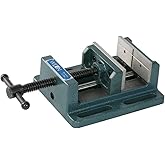 Wilton Low-Profile Drill Press Vise, 4" Jaw Width, 4" Jaw Opening, 1-1/2" Jaw Depth (Model LP4)