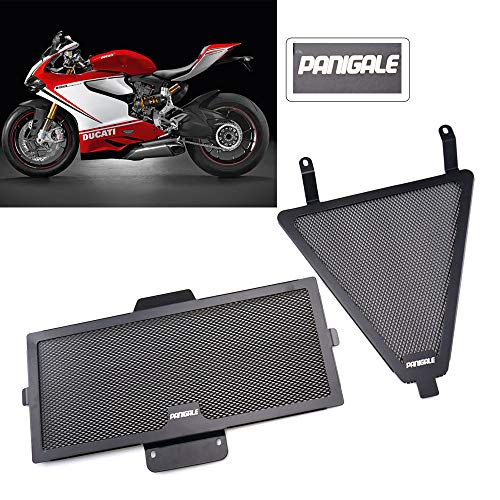 Motorcycle Stainless Steel Radiator Guard Protector Grille Cover Suitable For Ducati 1199 959 899 1299 Panigale All Years