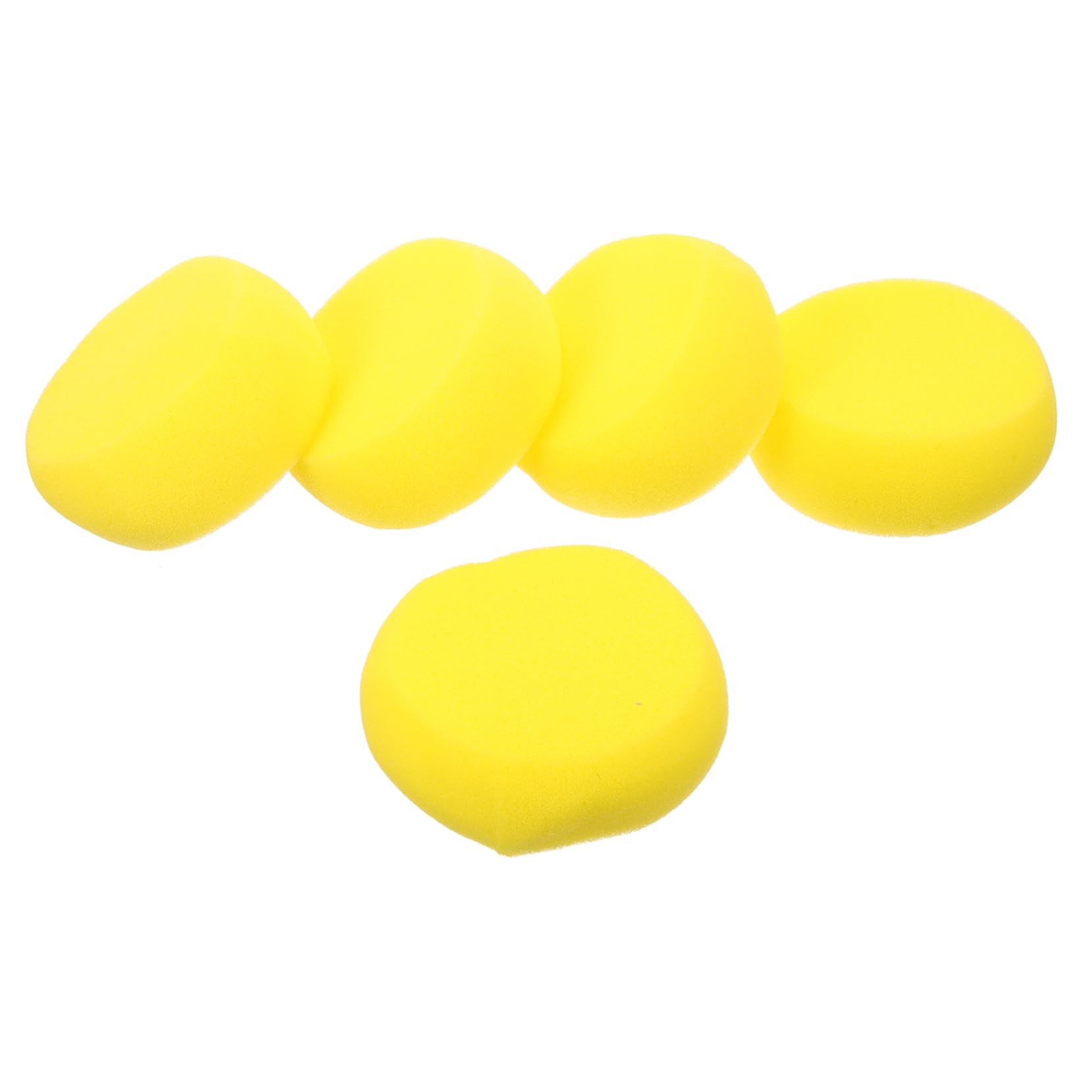 HOMSFOU Pet Bath Sponge 5-Pack High Foaming Dog Sponge for Bathing Soft Exfoliating Puppy Cleaning Tool 2.76 Inch Compact Portable Pet Grooming Accessory