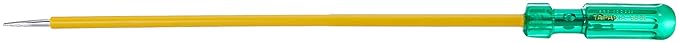 Taparia 939 I Steel (5.0 x 0.8mm) Insulated Screw Driver (Green and Yellow)
