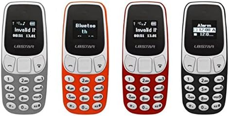 GGGarden L8Star BM10 0.66'' OLED 350mAh Wireless Bluetooth Dialer Dual SIM Dual Standby Mini Feature Phone - Blue