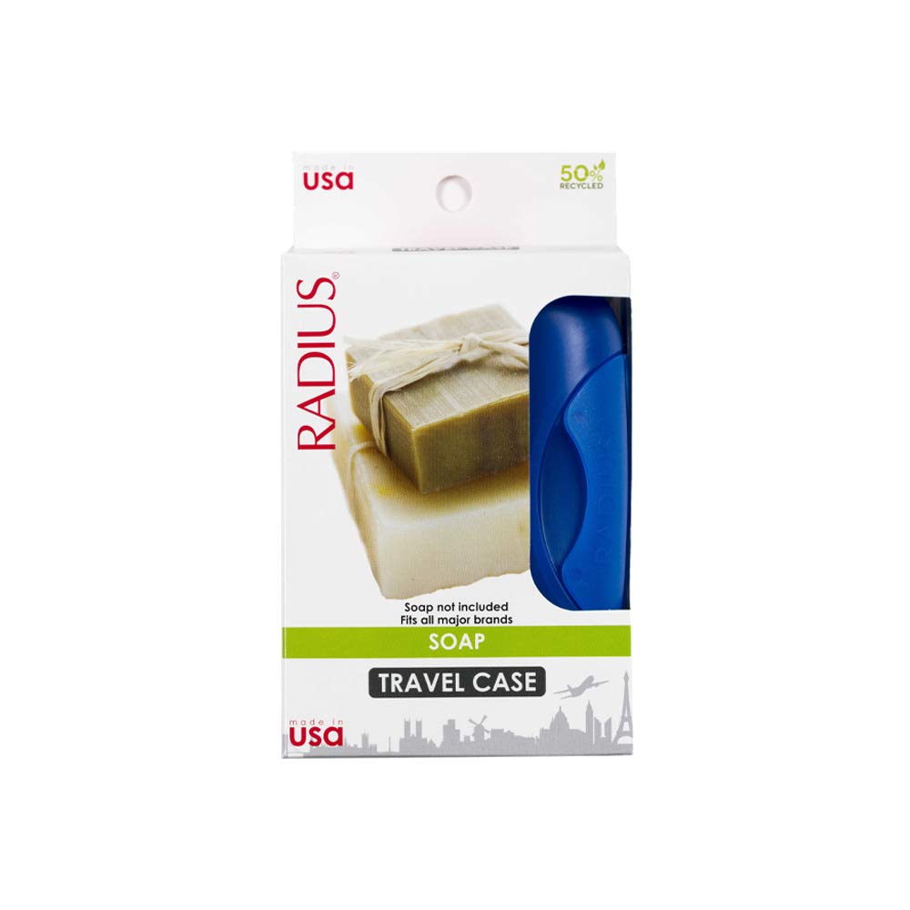 RADIUS Soap Travel Case (1 Case) - Colours may vary