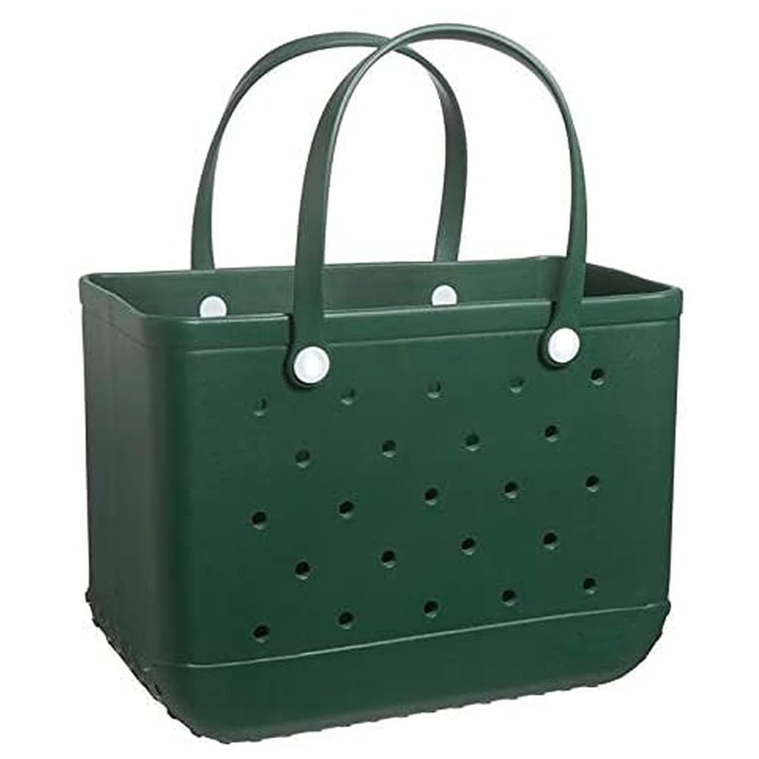 Photo 1 of Fazhesici Large Beach Waterproof Travel Tote Bag Washable Open Tote Bag for Beach Boat Pool Work Army Green