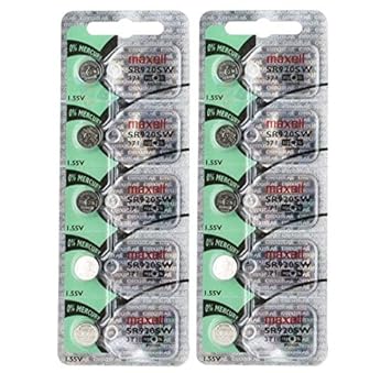 Maxell 10 371 SR920SW AG6 D371 GP371) Batterien