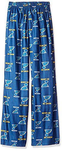 Outerstuff Nhl St Louis Blues Youth Boys 8 20 Sleepwear All Over