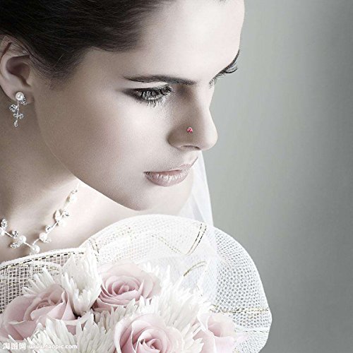 4 cnomg+pieces+Stainless+Rhinestone+Piercing