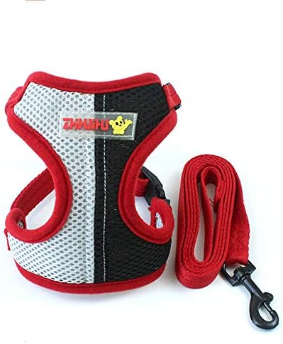 MyfatBOSS Dog and Cat Universal Harness, Escape Proof Cat Harnesses with Leashes, Soft Mesh Dog Cat Harness - Perfect for Pet Cat and Puppy