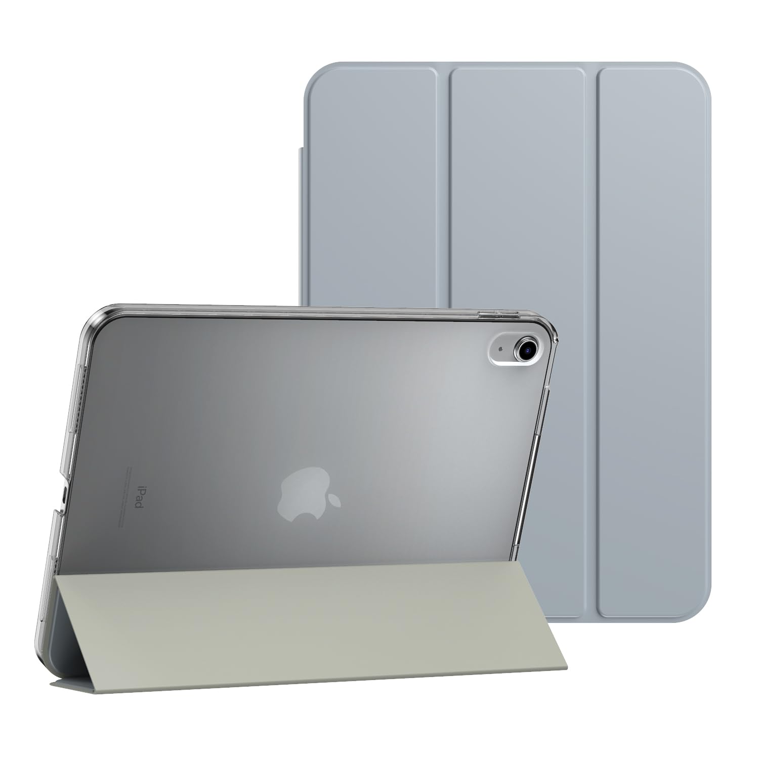 Smart Magnetic Stand Case for Apple iPad (A16) 11th Generation (2025) & iPad 10th Generation (2022) Compatible Model Numbers: A3355, A3356, A3354, A2757, A2777, A2696 (Grey)