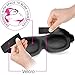 Drift to Sleep Luxury Embossed Sleep mask US Patented Eye Mask Pink or Red