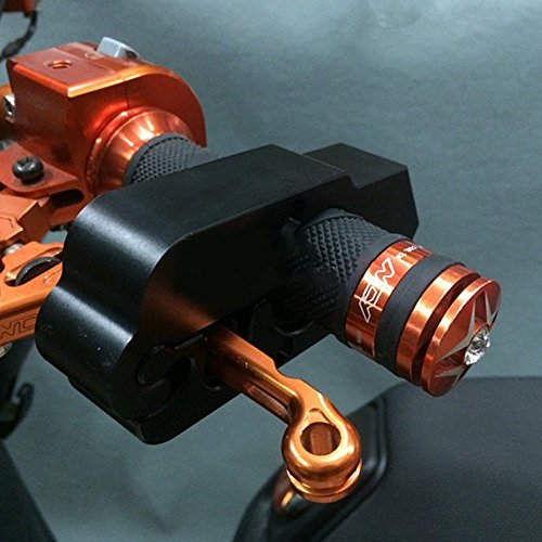 Soosee Motorcycle Lock - Universal  alloy CNC Motorcycle Handle Throttle Grip Security Lock with 2 Keys to Secure a Bike, Scooter, Moped or ATV in Under 5 Seconds - Thumbnail 7