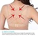 RTDEP Chest Supports for Women, Chest Brace Up, Women Posture Corrector, Shape Corrector Prevent Chest Hunchback, Sagging, Posture Corset Bra X Strap Vest (L, Beige)