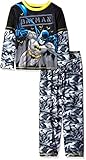 DC Comics Big Boys' Batman 2pc Camo Sleepwear Set, Black, Small/6-7