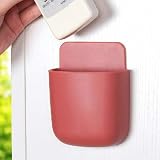 TOPBATHY 3pcs Wall-Mounted Storage Box for Remote Controls & Phones view 7
