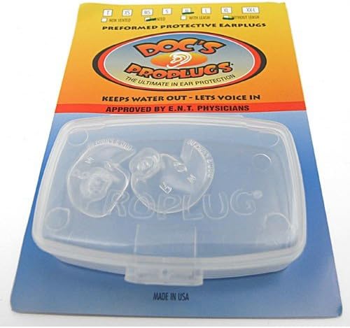 DOCS Pro Plugs For Scuba Diving And Freediving Small/Medium