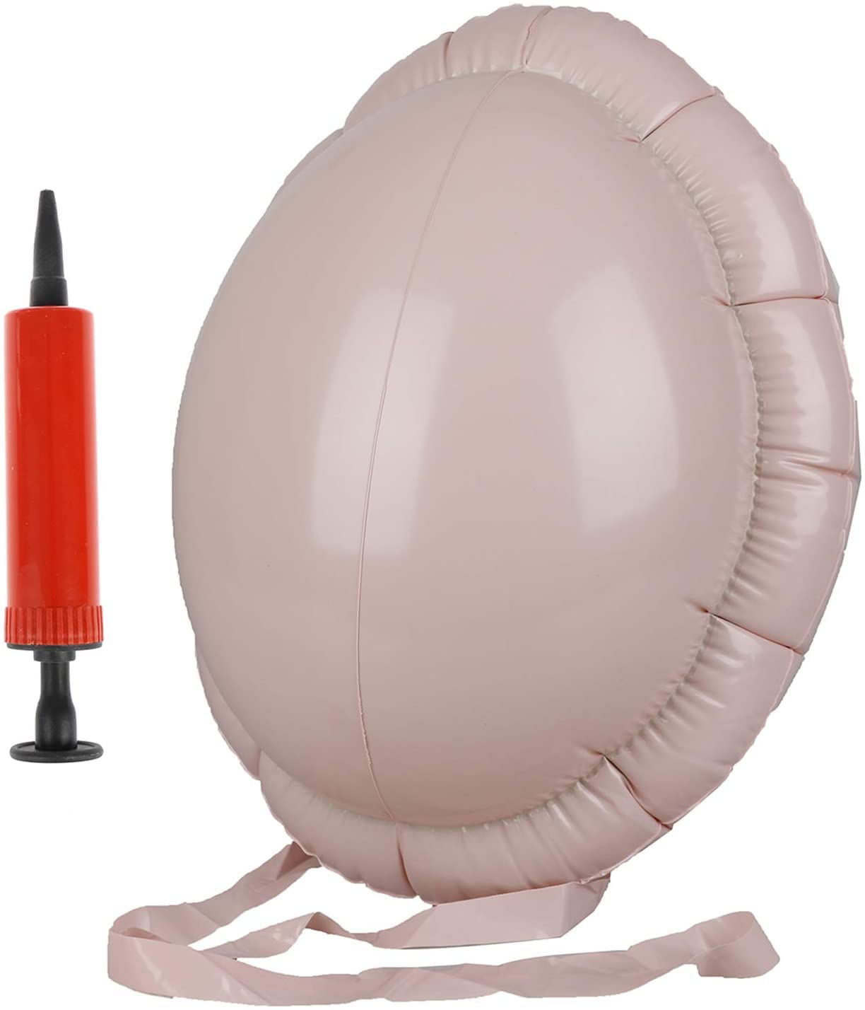 Santa Inflatable Big Belly Pregnant Woman Fake Belly Santa Claus Beer Bellys with Mini Inflator Halloween Costume Accessories Christmas Costume Fat Suit Padding