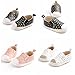 Save Beautiful Toddler Baby Girls Polka Dots Shoes Infant First Walkers (0-6months, black)