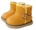 IOO Toddler Girls Boys Waterproof Snow Boots Baby Kids Warm Winter Fur Shoes (Toddler/Little Kid)