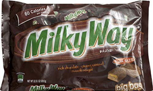MILKY WAY Milk Chocolate Fun Size Candy Bars 22.51-Ounce Bag (Pack of 4)